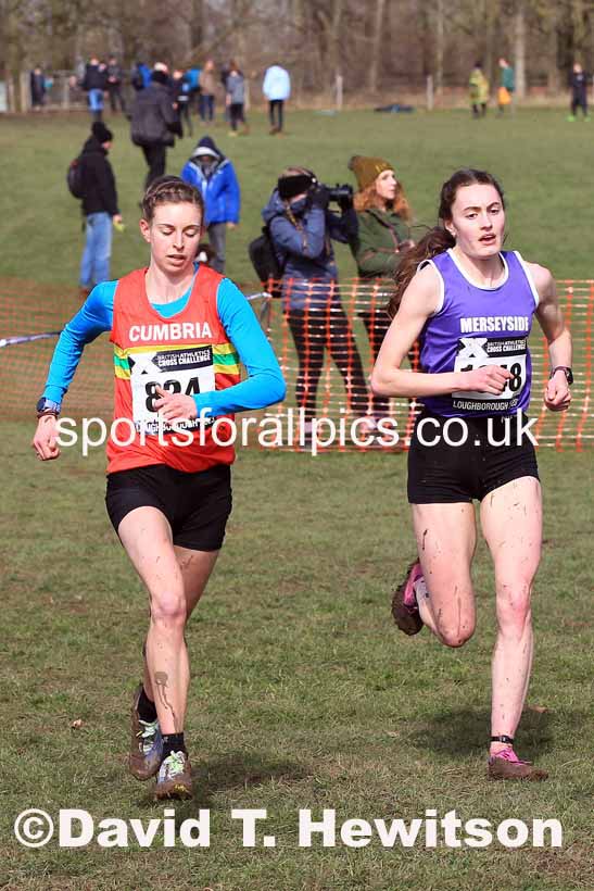 Senior Womens 2023 UK CAU Inter Counties Cross Country Champs, Prestwold Hall, Loughborough. Photo: David T. Hewitson/Sports for All Pics